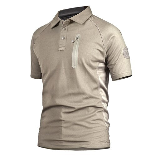 T-shirts Men Summer Short Sleeve Quick Dry Tactical Tshirts Breathable Military Army Tshirt Male Clothing